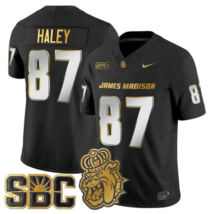 Men's James Madison Dukes 2025 Gold Vapor Limited Jersey - All Stitched