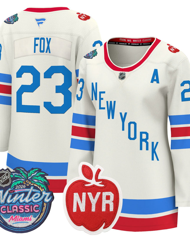 New York Rangers 2026 Winter Classic Premium Jersey - All Stitched