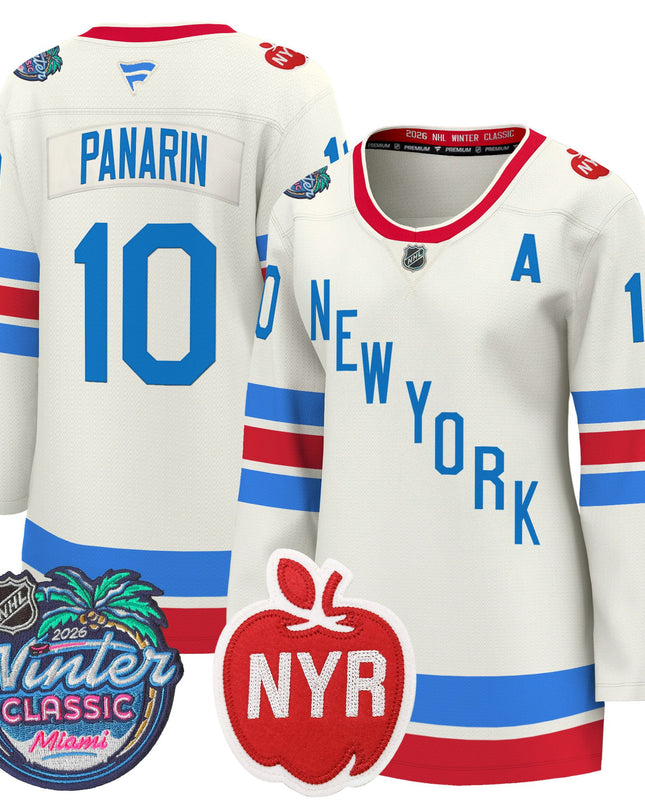 New York Rangers 2026 Winter Classic Premium Jersey - All Stitched