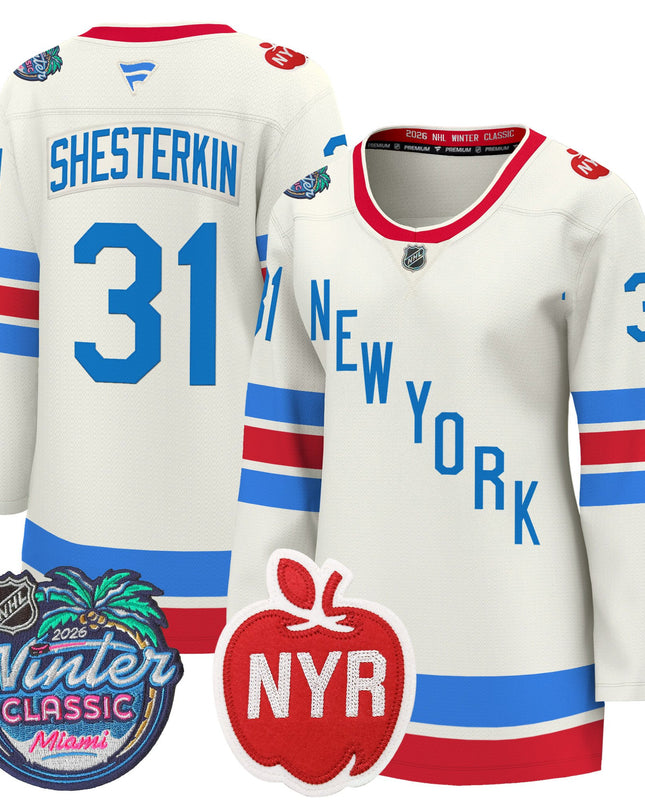 New York Rangers 2026 Winter Classic Premium Jersey - All Stitched