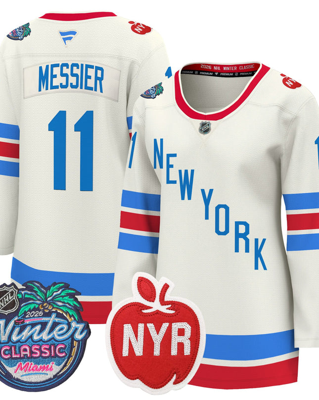 New York Rangers 2026 Winter Classic Premium Jersey - All Stitched