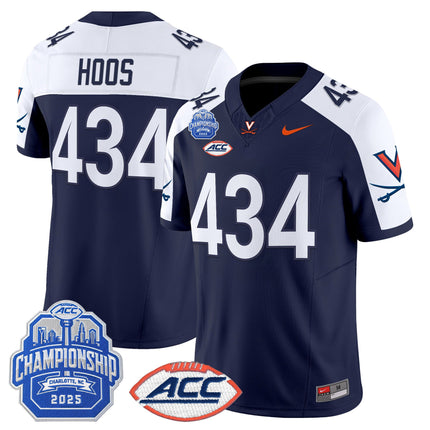 Men's Virginia Cavaliers 2025 ACC Championship Vapor Limited Jersey - All Stitched
