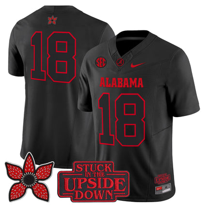 Alabama Crimson Tide 'Stranger Things Edition' Vapor Limited Jersey - All Stitched
