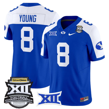Men's BYU Cougars 2025 Big 12 Championship Vapor Limited Jersey - All Stitched