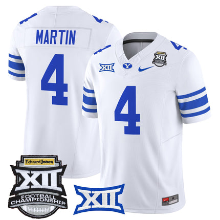 Men's BYU Cougars 2025 Big 12 Championship Vapor Limited Jersey - All Stitched
