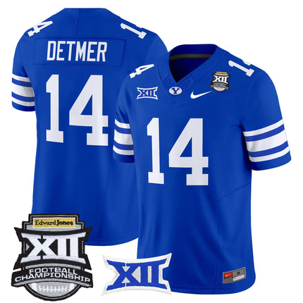 Men's BYU Cougars 2025 Big 12 Championship Vapor Limited Jersey - All Stitched
