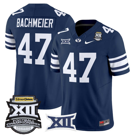 Men's BYU Cougars 2025 Big 12 Championship Vapor Limited Jersey - All Stitched
