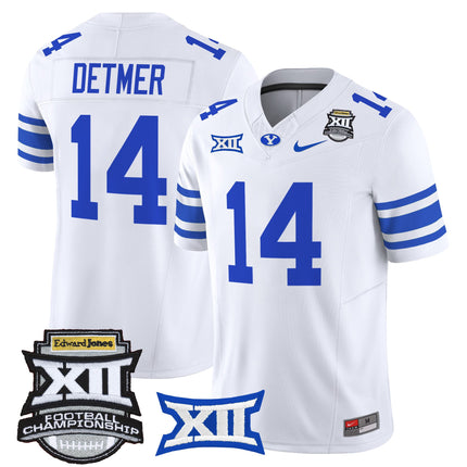 Men's BYU Cougars 2025 Big 12 Championship Vapor Limited Jersey - All Stitched