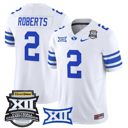 Men's BYU Cougars 2025 Big 12 Championship Vapor Limited Jersey - All Stitched