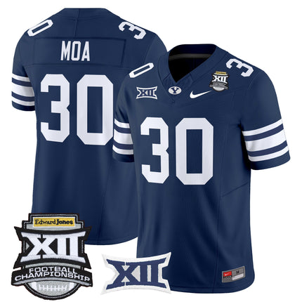 Men's BYU Cougars 2025 Big 12 Championship Vapor Limited Jersey - All Stitched