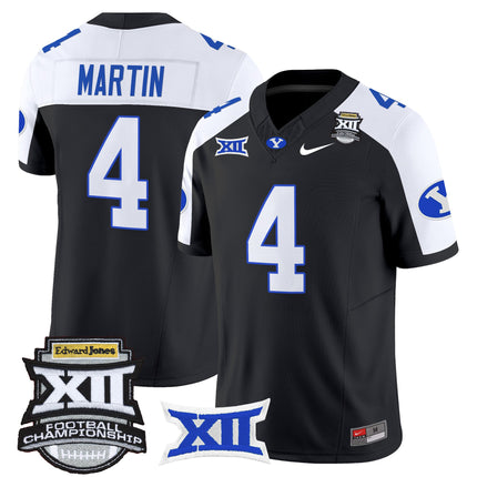 Men's BYU Cougars 2025 Big 12 Championship Vapor Limited Jersey - All Stitched