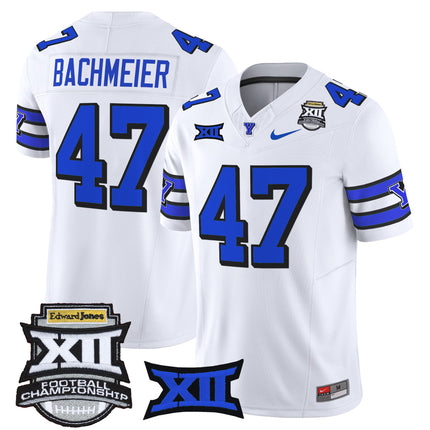 Men's BYU Cougars 2025 Big 12 Championship Vapor Limited Jersey - All Stitched