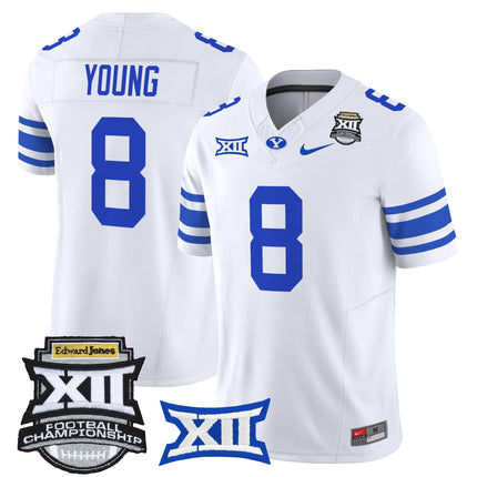 Men's BYU Cougars 2025 Big 12 Championship Vapor Limited Jersey - All Stitched