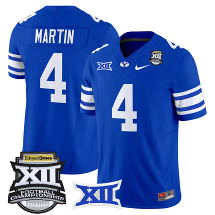 Men's BYU Cougars 2025 Big 12 Championship Vapor Limited Jersey - All Stitched