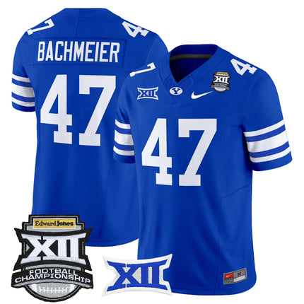 Men's BYU Cougars 2025 Big 12 Championship Vapor Limited Jersey - All Stitched