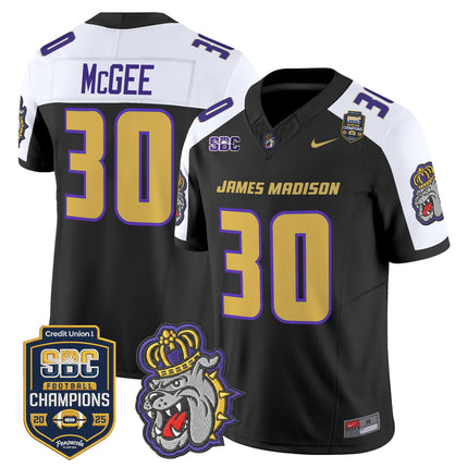 Men's James Madison Dukes 2025 SBC Champions Vapor Limited Jersey - All Stitched