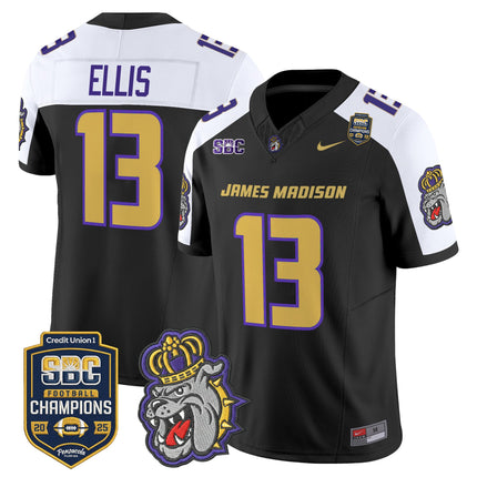 Men's James Madison Dukes 2025 SBC Champions Vapor Limited Jersey - All Stitched