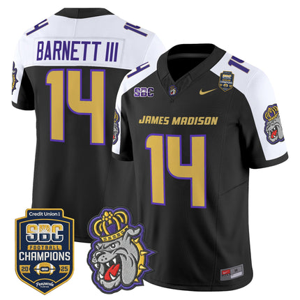 Men's James Madison Dukes 2025 SBC Champions Vapor Limited Jersey - All Stitched