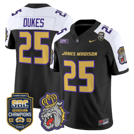Men's James Madison Dukes 2025 SBC Champions Vapor Limited Jersey - All Stitched