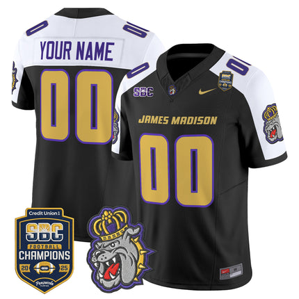 James Madison Dukes 2025 SBC Champions Vapor Limited Custom Jersey - All Stitched