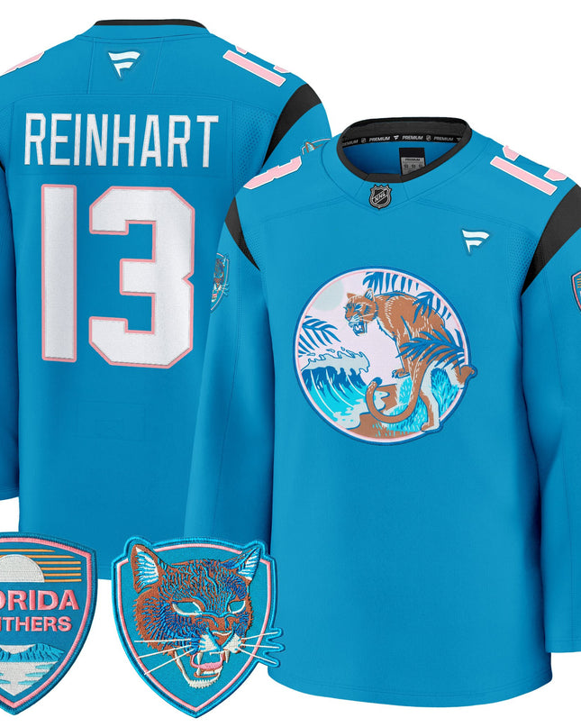 Florida Panthers "SoFlo Night Edition" Premium Jersey - Stitched