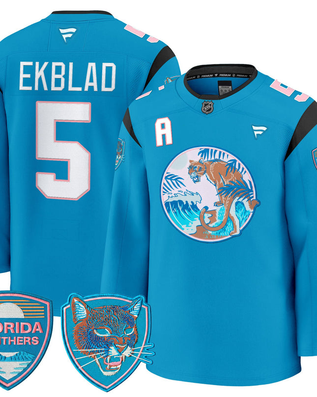 Florida Panthers "SoFlo Night Edition" Premium Jersey - Stitched