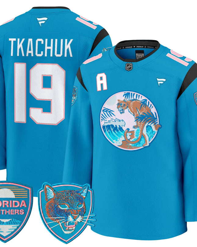 Florida Panthers "SoFlo Night Edition" Premium Jersey - Stitched