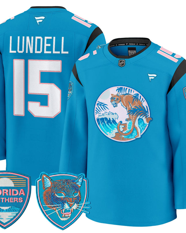 Florida Panthers "SoFlo Night Edition" Premium Jersey - Stitched