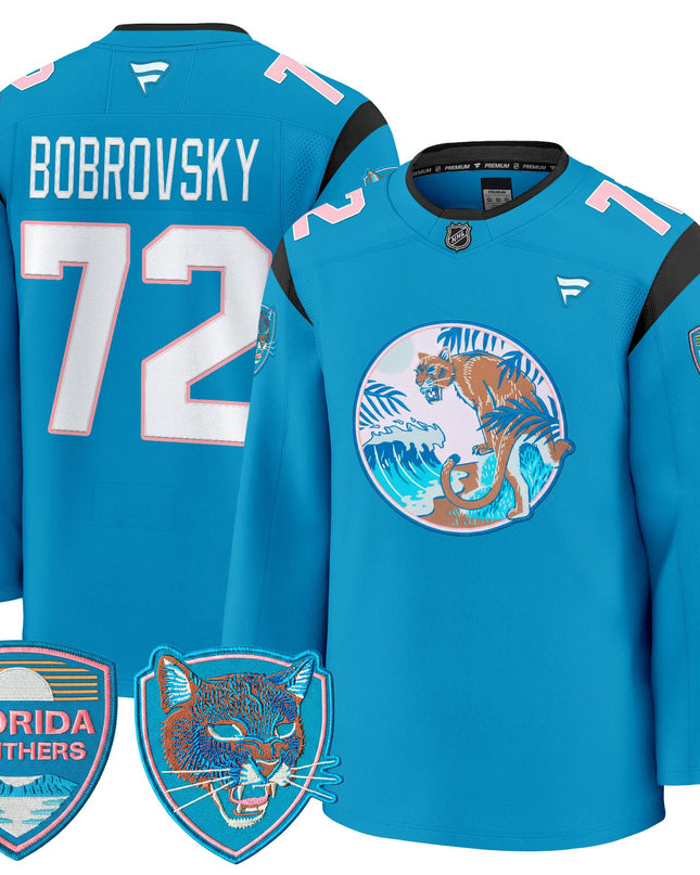 Florida Panthers "SoFlo Night Edition" Premium Jersey - Stitched