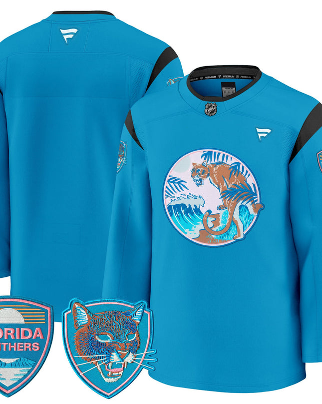 Florida Panthers "SoFlo Night Edition" Premium Jersey - Stitched