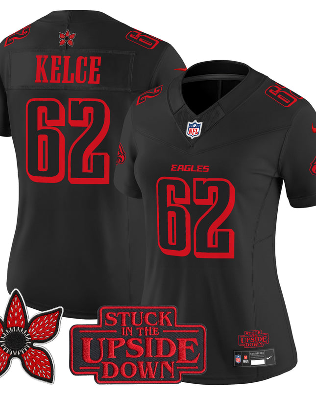 Philadelphia Eagles 'Stranger Things Edition' Vapor Limited Jersey - All Stitched