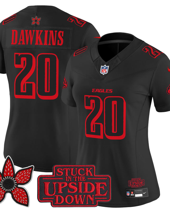 Philadelphia Eagles 'Stranger Things Edition' Vapor Limited Jersey - All Stitched