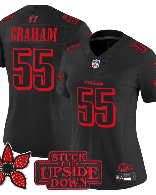 Philadelphia Eagles 'Stranger Things Edition' Vapor Limited Jersey - All Stitched