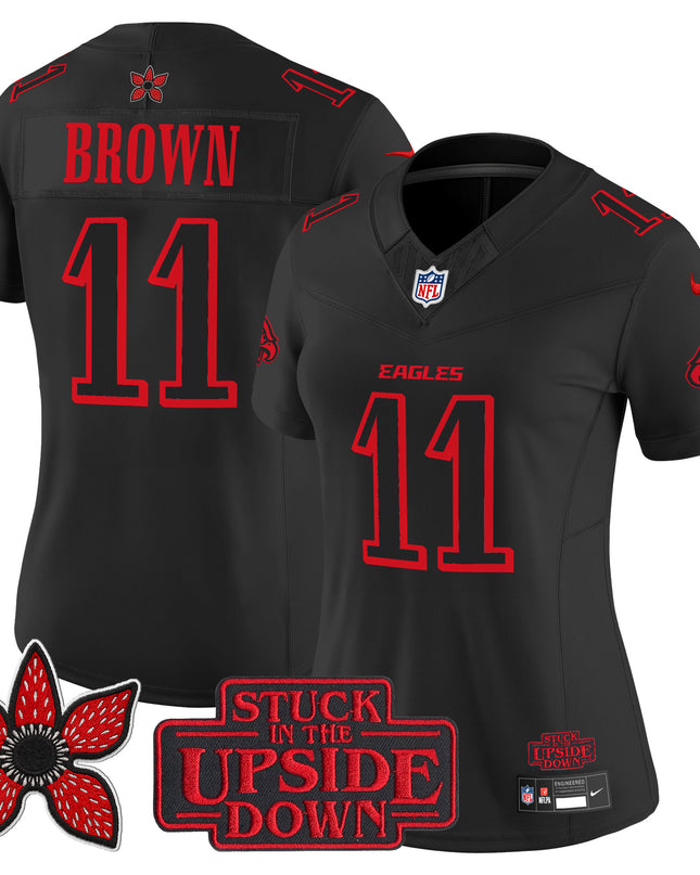 Philadelphia Eagles 'Stranger Things Edition' Vapor Limited Jersey - All Stitched