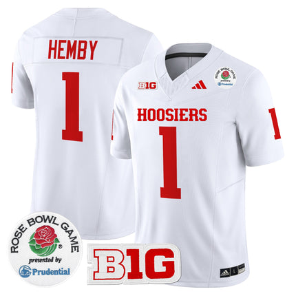 Men's Indiana Hoosiers 2025 Rose Bowl Vapor Limited Jersey - All Stitched