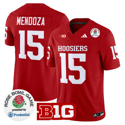 Men's Indiana Hoosiers 2025 Rose Bowl Vapor Limited Jersey - All Stitched