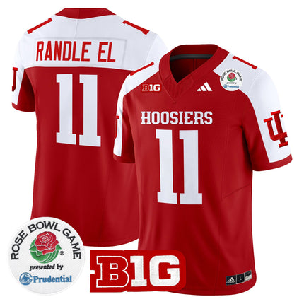 Men's Indiana Hoosiers 2025 Rose Bowl Vapor Limited Jersey - All Stitched