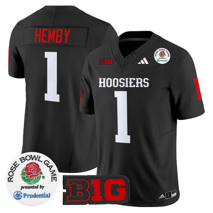 Men's Indiana Hoosiers 2025 Rose Bowl Vapor Limited Jersey - All Stitched
