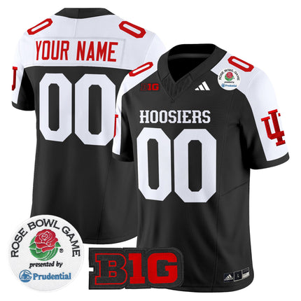 Indiana Hoosiers 2025 Rose Bowl Vapor Limited Custom Jersey - All Stitched
