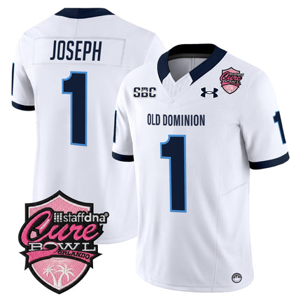 Men's Old Dominion Monarchs 2025 Cure Bowl Vapor Limited Jersey - All Stitched