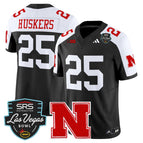 Black Alternate / #25 Huskers / S