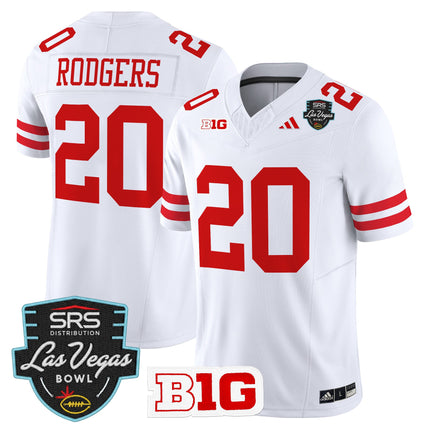 Men's Nebraska Cornhuskers 2025 Las Vegas Bowl Vapor Limited Jersey - All Stitched