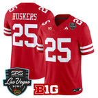 Scarlet / #25 Huskers / S