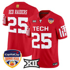 Red / #25 Red Raiders / S