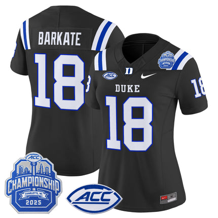 Women's Duke Blue Devils 2025 ACC Championship Vapor Limited Jersey - All Stitched