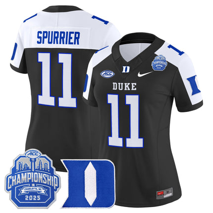 Women's Duke Blue Devils 2025 ACC Championship Vapor Limited Jersey - All Stitched