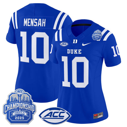 Women's Duke Blue Devils 2025 ACC Championship Vapor Limited Jersey - All Stitched
