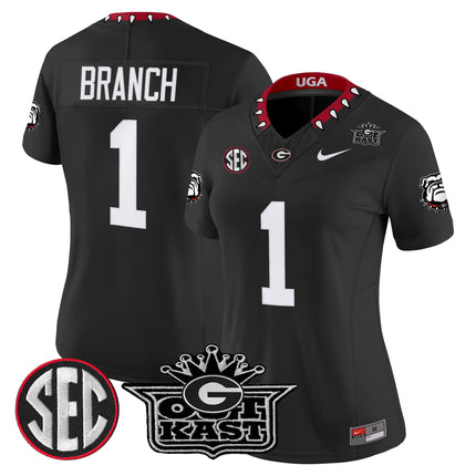 Women's Outkast x Georgia Bulldogs Vapor Limited Jersey - All stitched