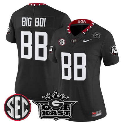 Women's Outkast x Georgia Bulldogs Vapor Limited Jersey - All stitched