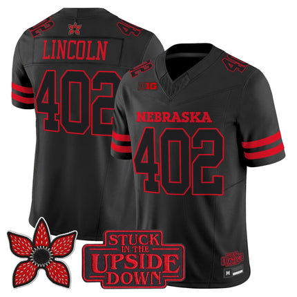 Nebraska Cornhuskers 'Stranger Things Edition' Vapor Limited Jersey - All Stitched